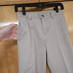 Brooks Brothers Size 12 Khaki Twill Pants Adjustable Waist